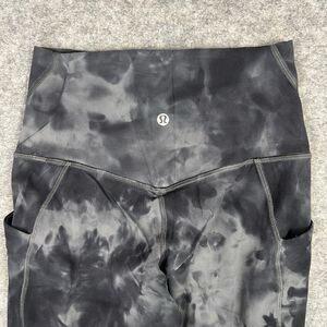 Lululemon Women’s Align High Rise Pant 28” Color Hidden Heritage Place Black Mil